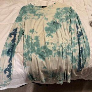Stussy Wave Tie-Dye Longsleeve